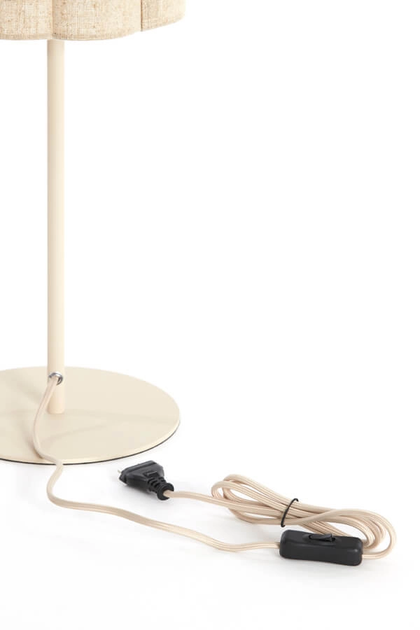 Tafellamp Fringe Ø 20cm scandinavisch Light & Living 8717807706906