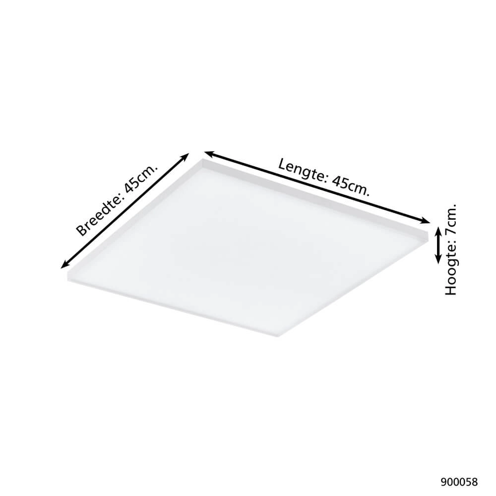 Plafonnière Zigbee Turcona-Z 45x45cm wit Eglo 9008606221943