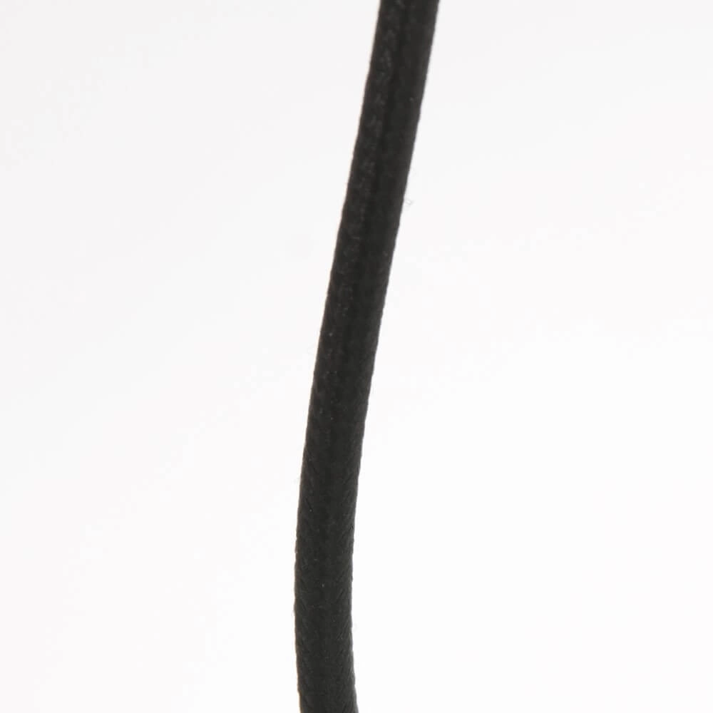 Landelijke schemerlamp Stanger zwart met taupe Steinhauer 8712746152067