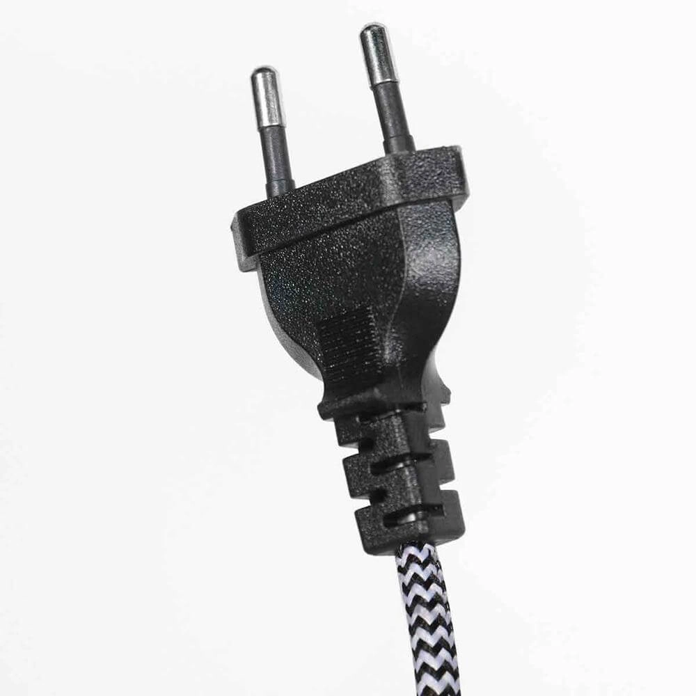 Wandlamp Bloeba zwart met bamboe Steinhauer 8712746176926