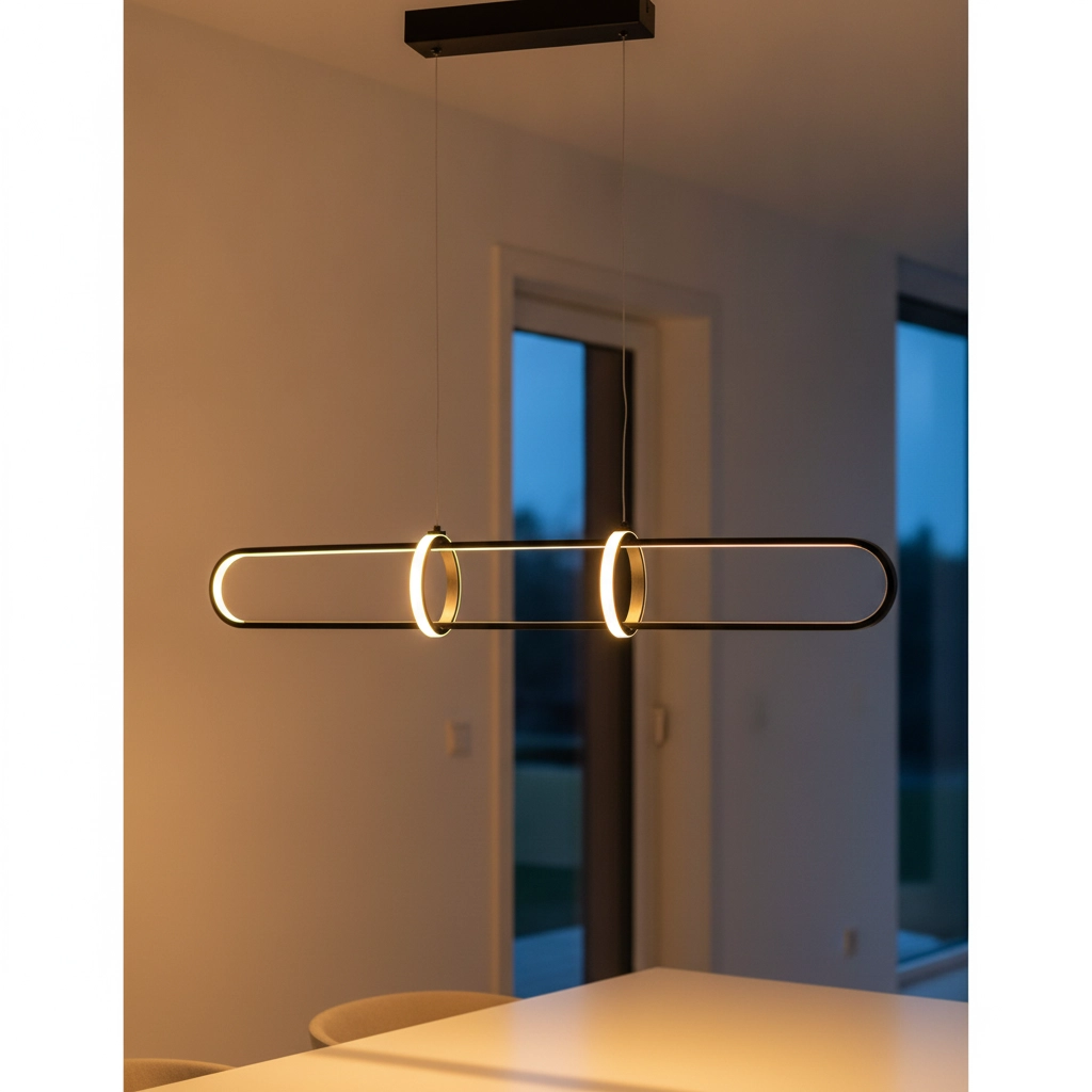 Design hanglamp Arte langwerpig zwart Lyora 5212017426062
