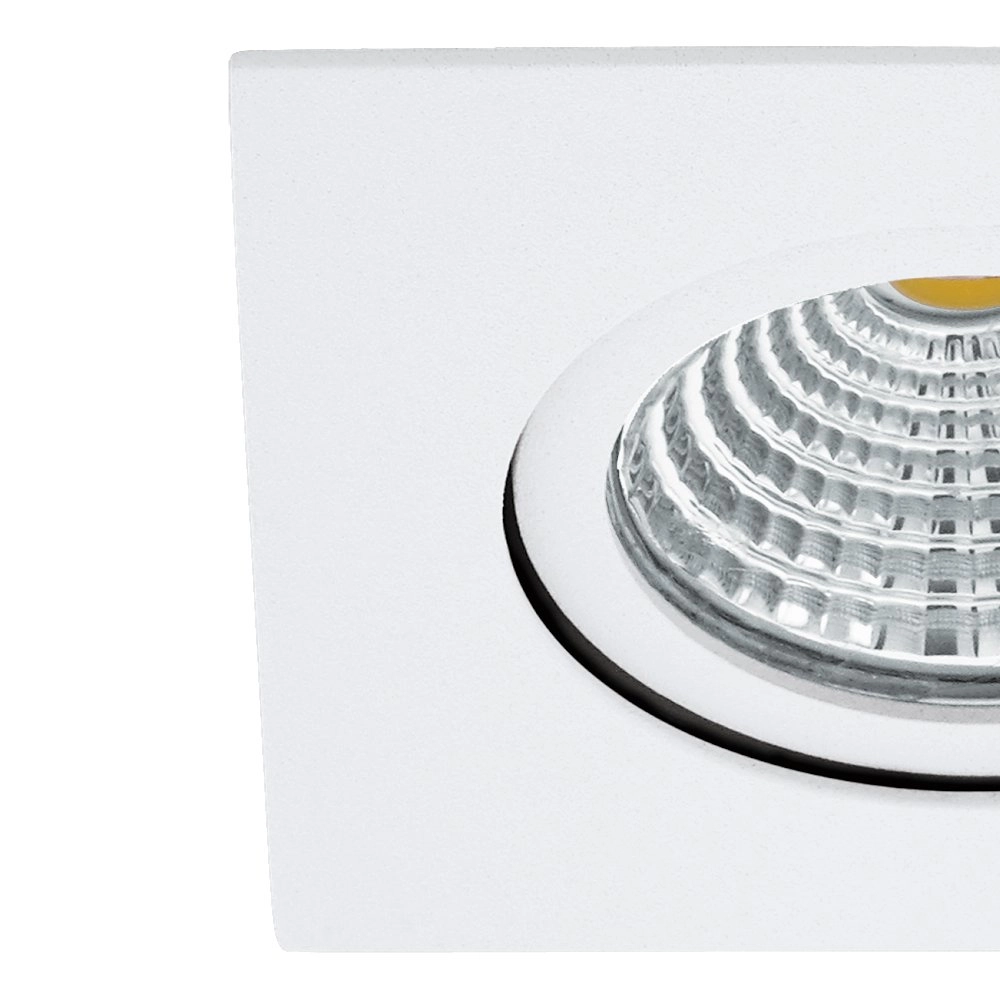 Richtbare led spot Saliceto vierkant - 6w - 2700K wit Eglo 9002759983024