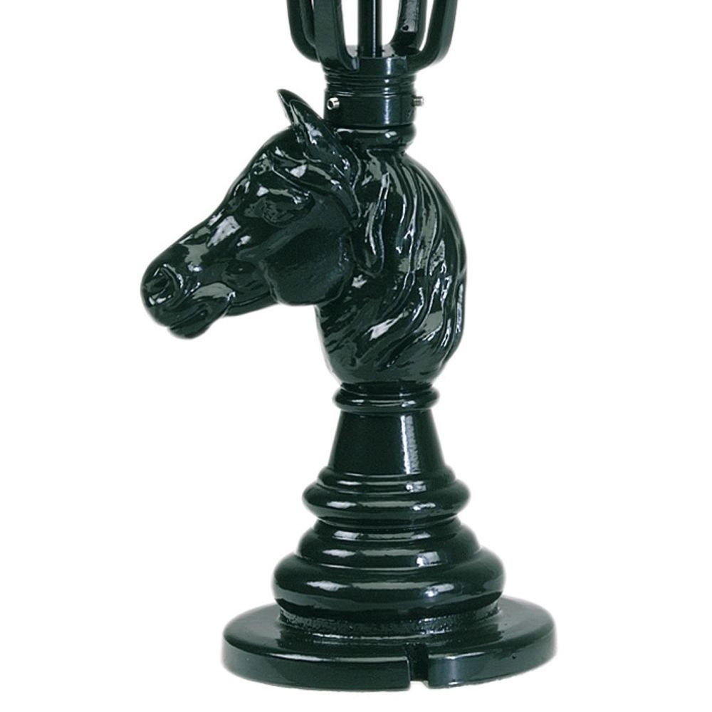 Staande sokkel lamp Californie Paard - zwart KS Verlichting 8714732181341