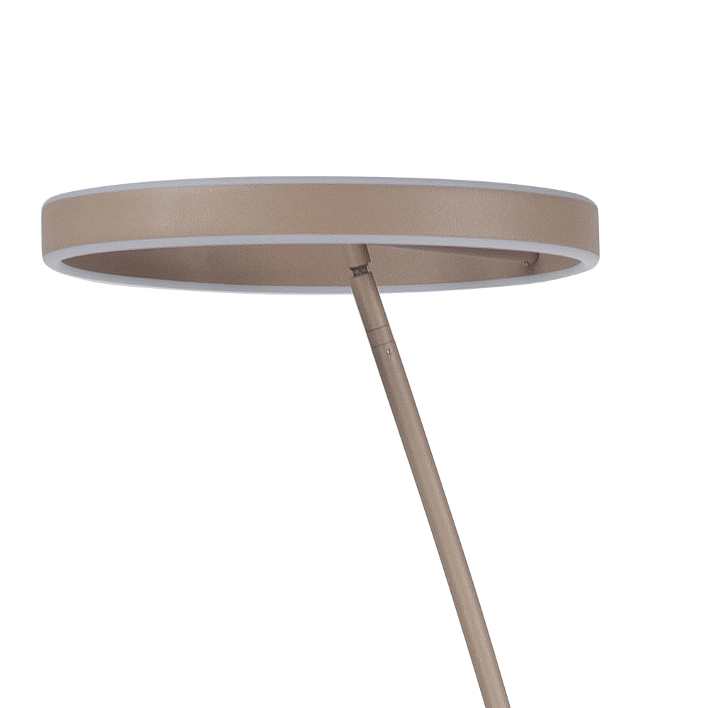 Strakke vloerlamp Emma zand bruin Highlight 8718379050237