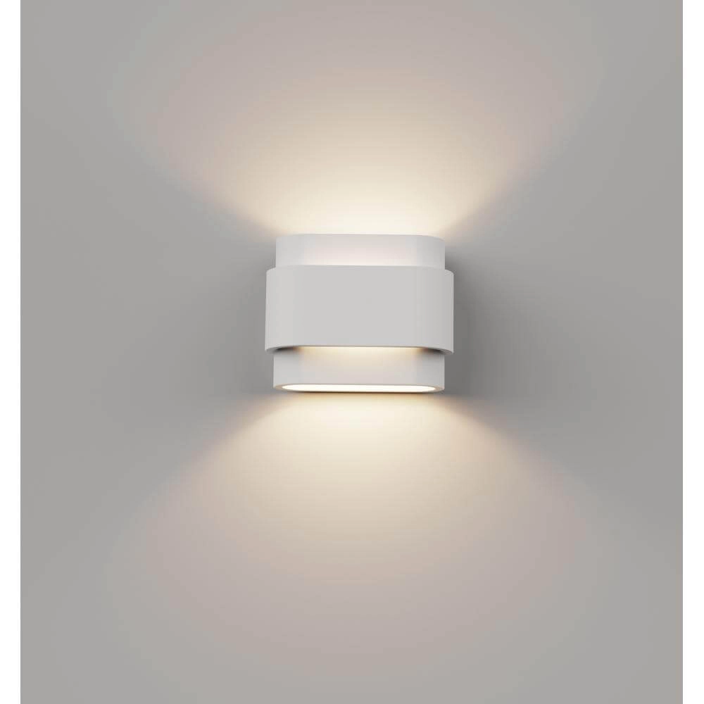 Unieke wandlamp Metz wit Unieke wandlamp Metz wit