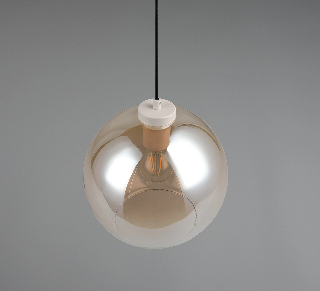 Hanglamp Liora amber glas Trio 4017807682380