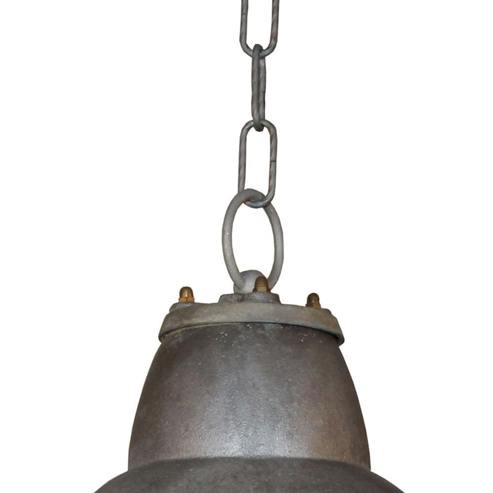 Industrie verandalamp Navigator 29cm antiek nikkel KS Verlichting 8714732704908