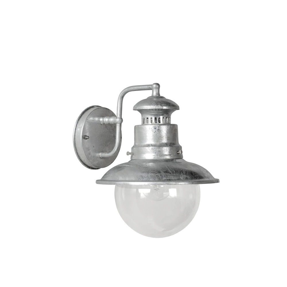 Klassieke wandlamp Figo zink