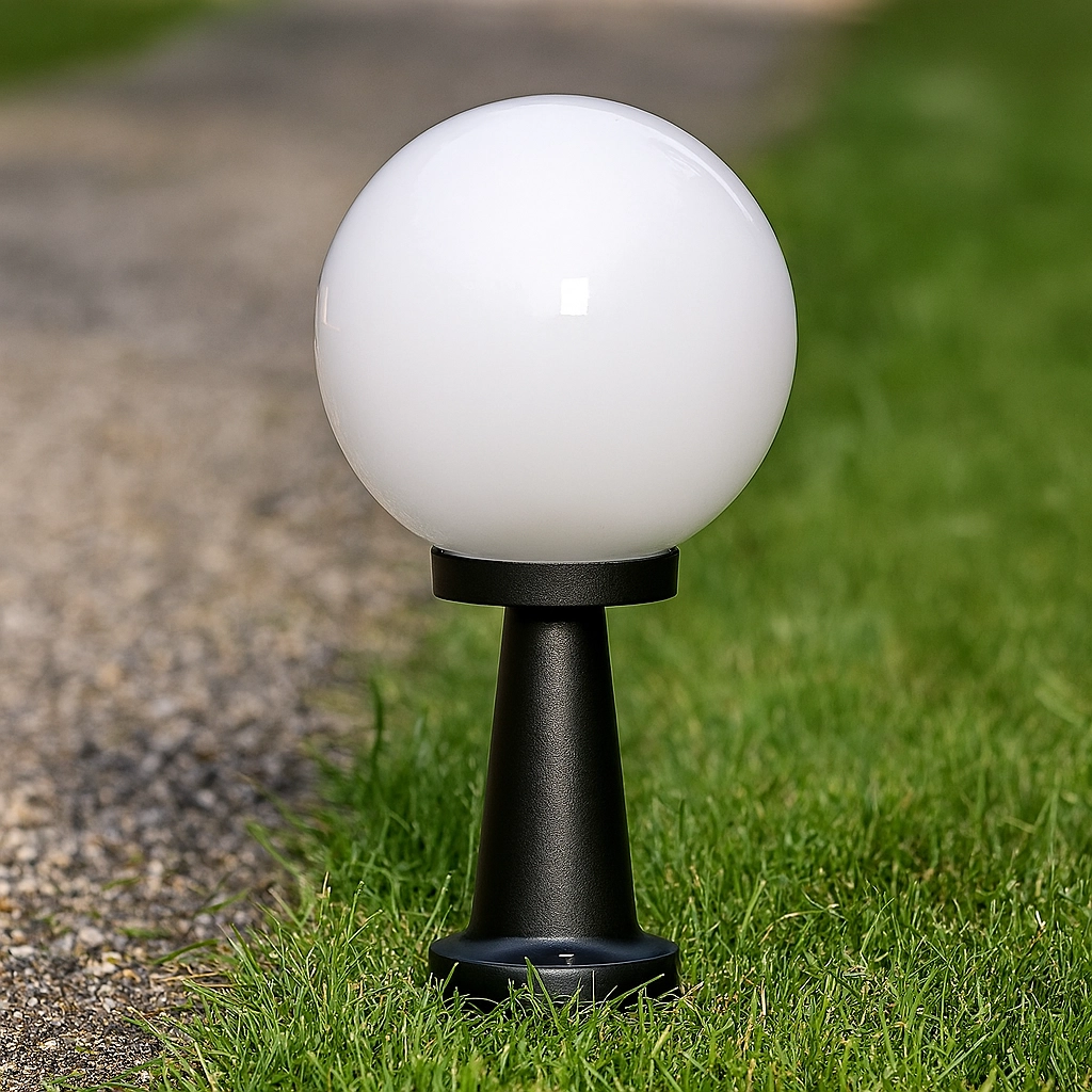Bol lamp Bolano 48cm. sokkel opaal Bol lamp Bolano 48cm. sokkel opaal