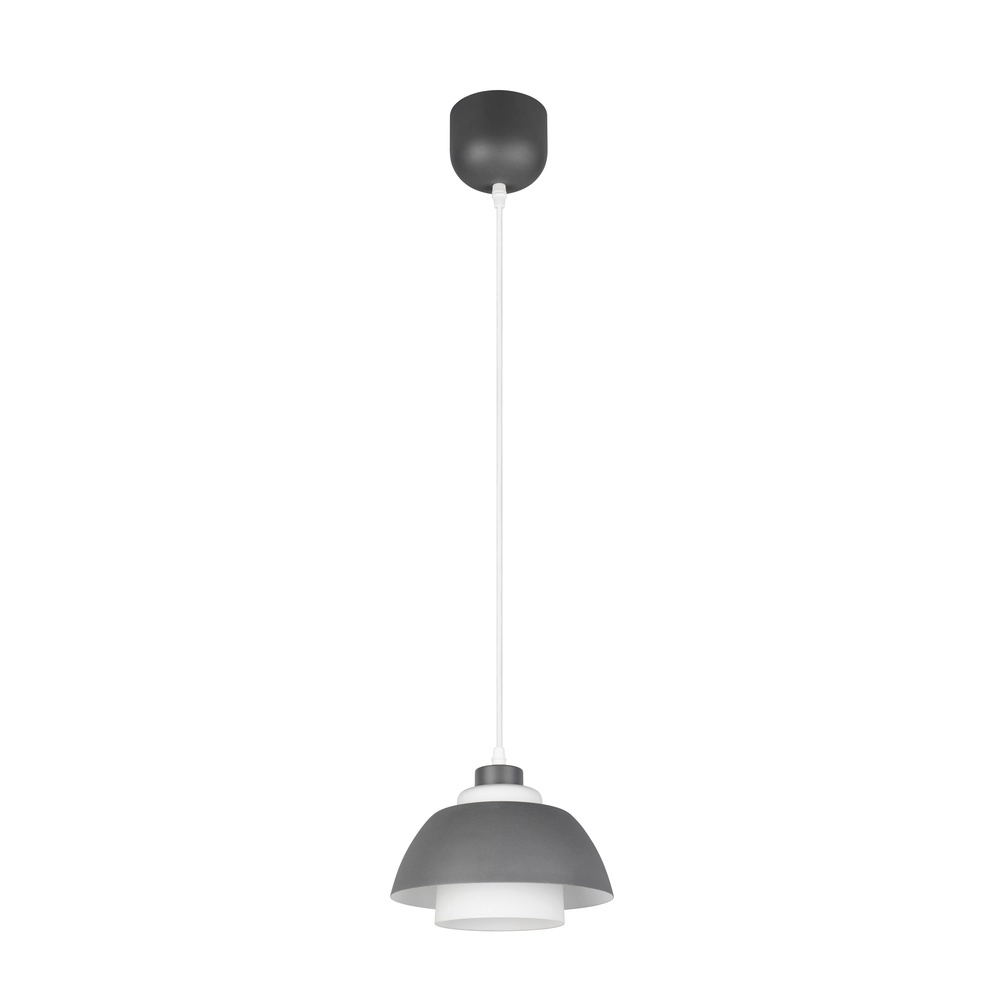 Design hanglamp Tilos antraciet Ø 23cm Trio 4017807682403