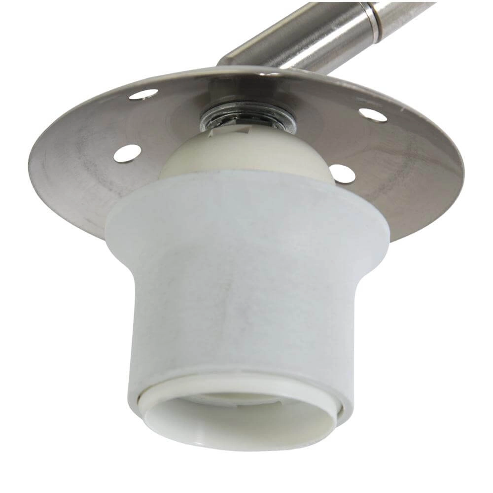 Booglamp Sparkled Light metaal met zwarte kap Steinhauer 8712746175516