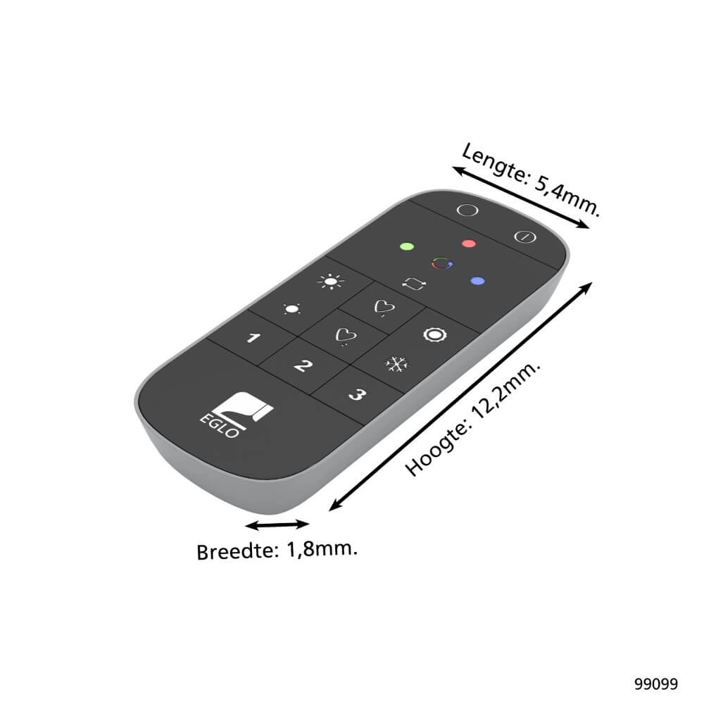 Afstandsbediening Zigbee voor Eglo Connect.Z Eglo 9002759990992