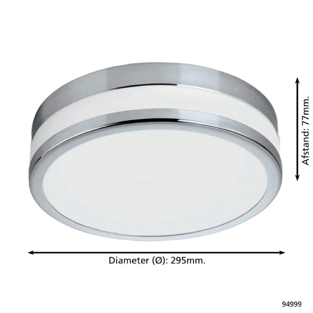 Badkamer plafondlamp Led Palermo 29,5cm Eglo 9002759949990