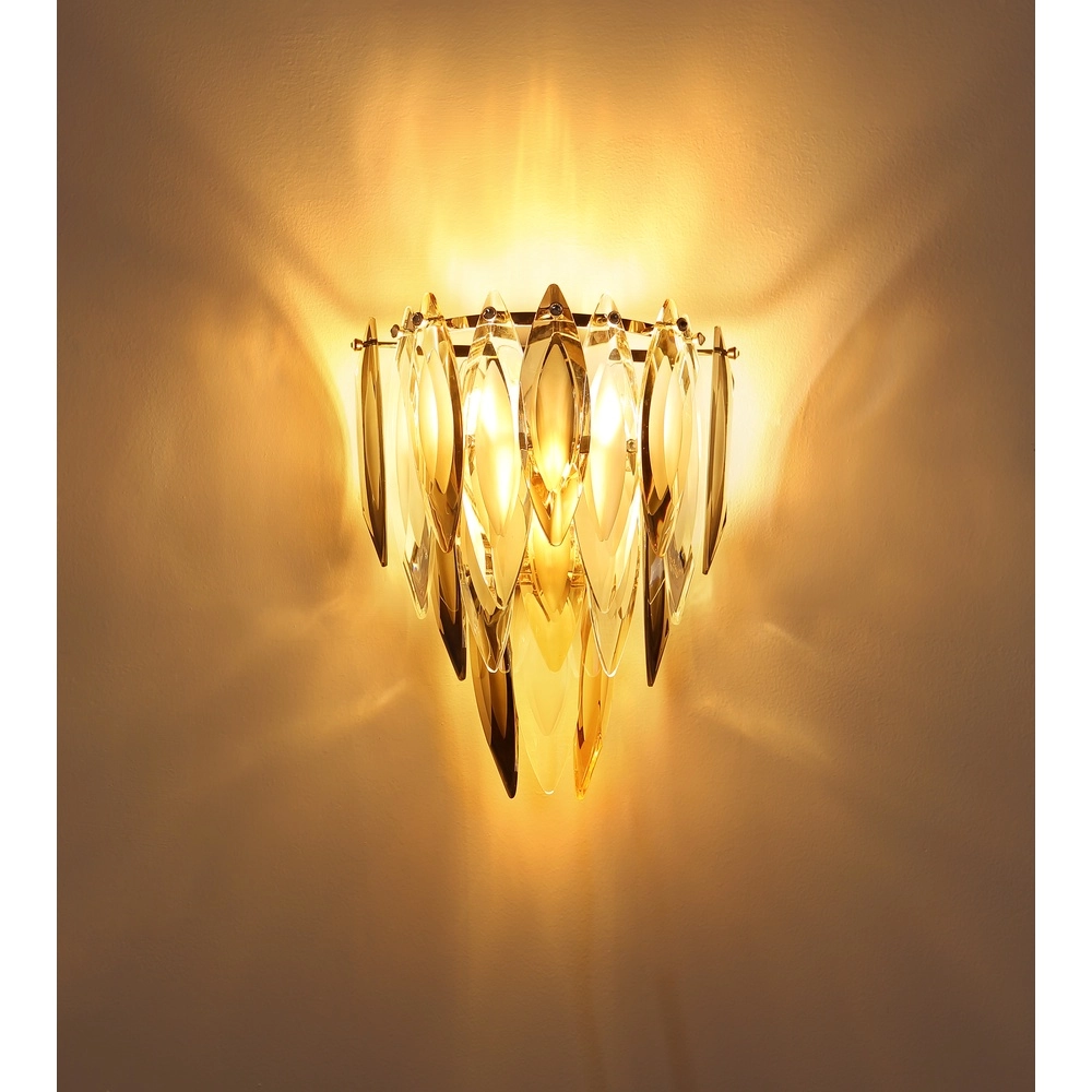 Wandlamp Elinor goud Globo 9007371537969