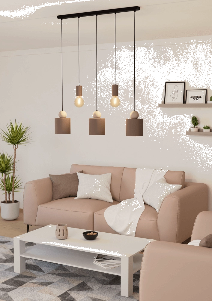 Landelijke hanglamp Gazzola Eglo 9008606235889