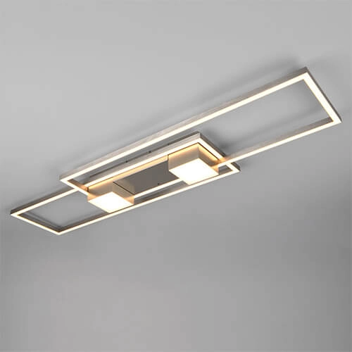 Led plafondlamp 100x28 Albany rvs Led plafondlamp 100x28 Albany rvs
