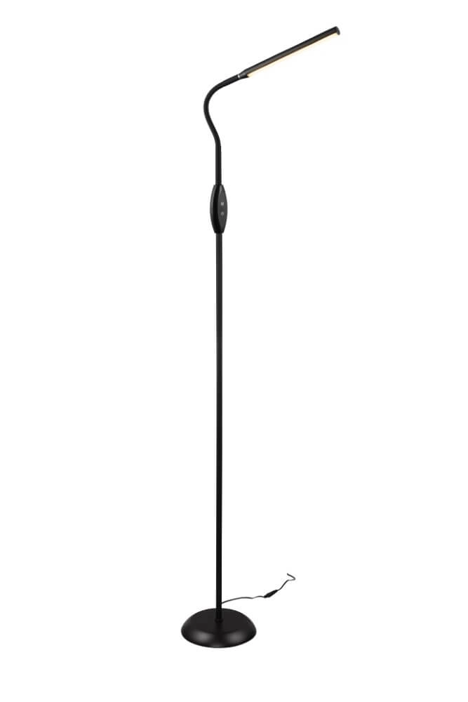 Leeslamp Toro zwart  145cm Trio 4017807600681