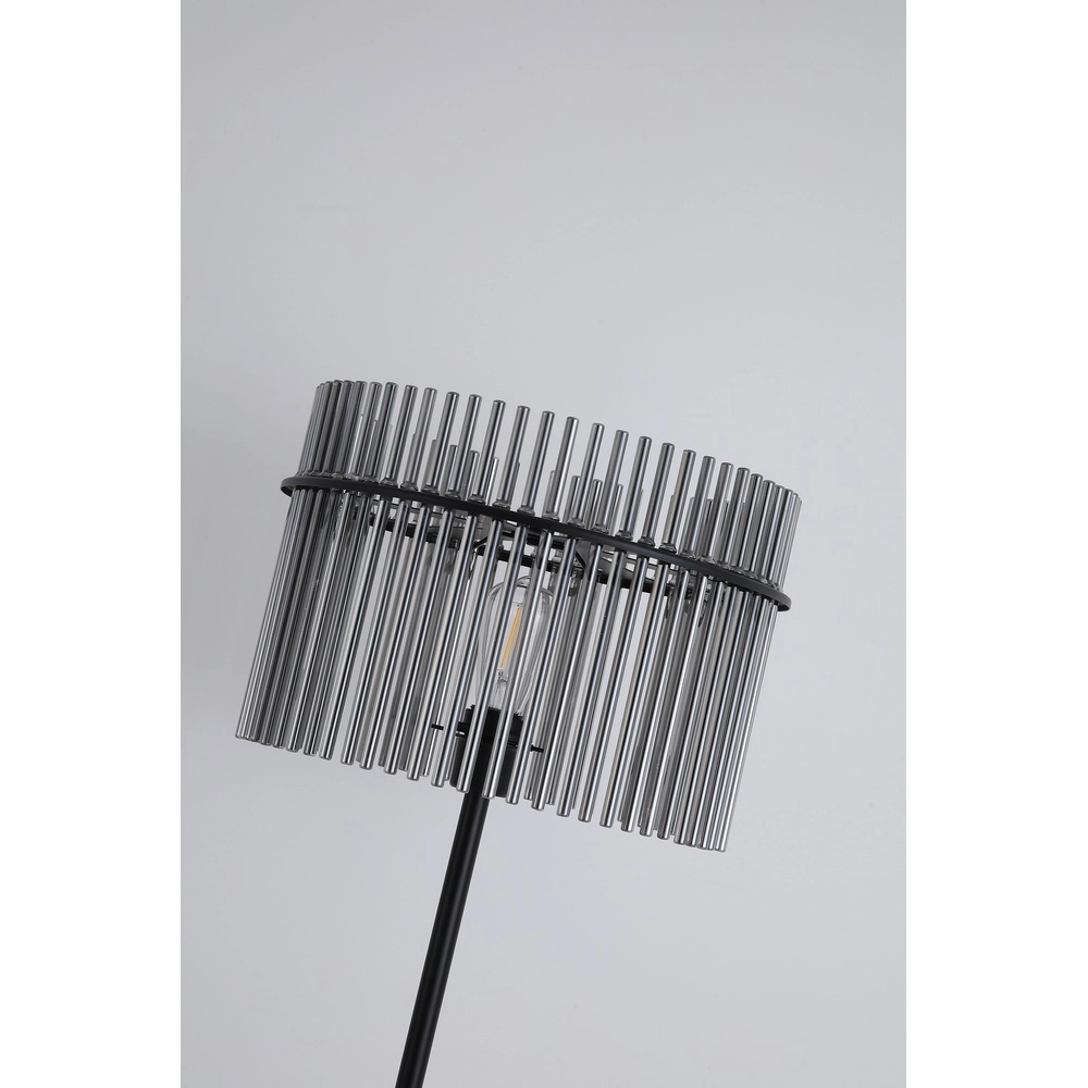 Vloerlamp Swizzle zwart Searchlight 5053423305554