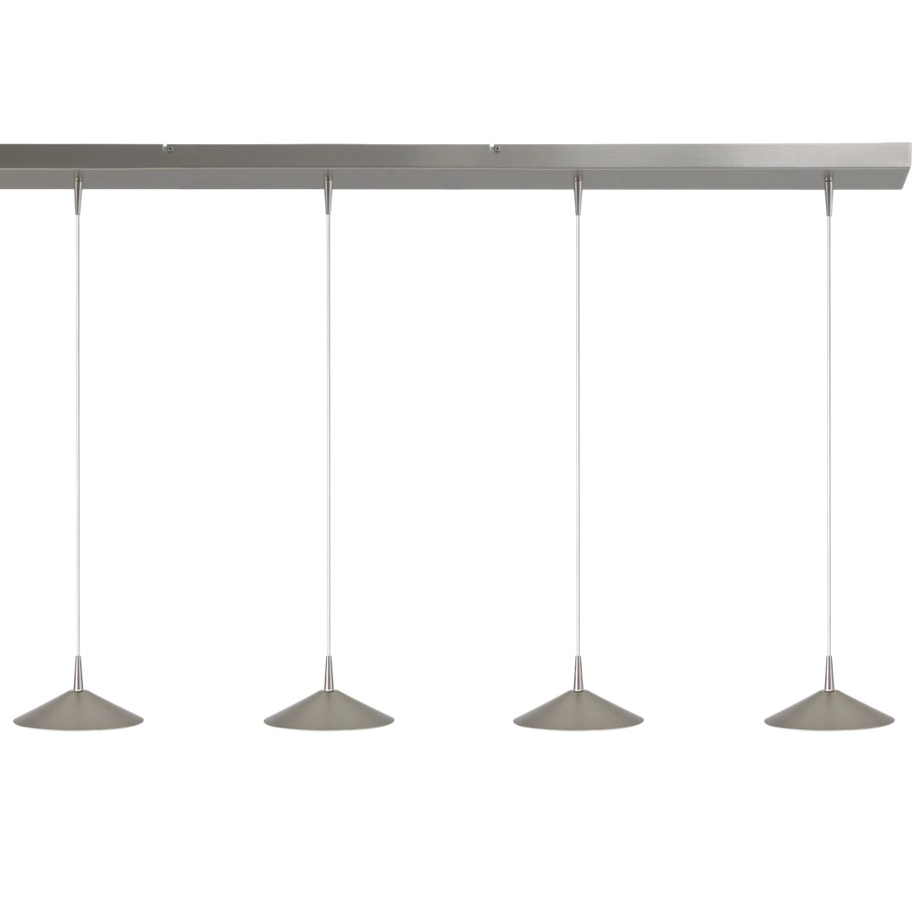 5-lichts hanglamp Ceppo nikkel Ø 18cm Masterlight 8718121358543