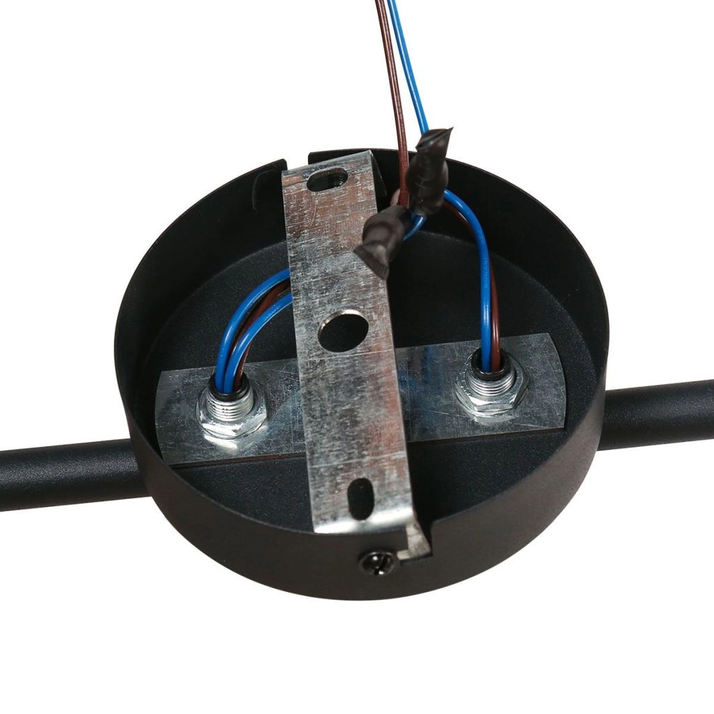 Plafondlamp 2-lichts Sumba met bamboe kappen Ø12cm Steinhauer 8712746182828