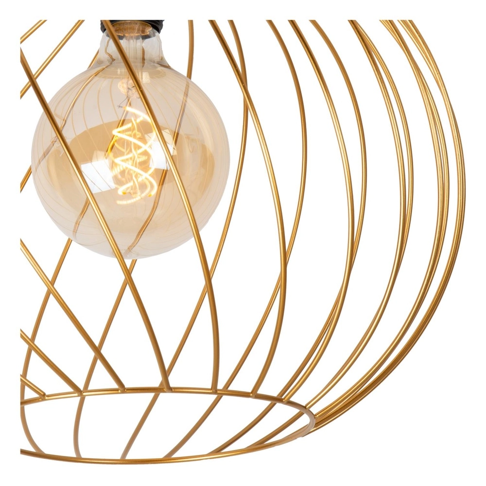 Plafondlamp Danza goud Ø 40cm Lucide 5411212211484