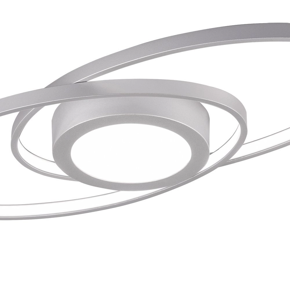 Moderne plafondlamp Galaxy grijs Trio 4017807446227