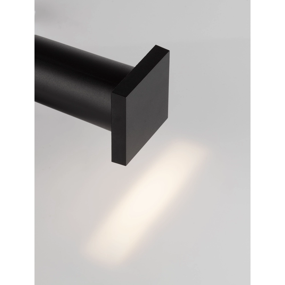 Vierkante inbouwlamp Iko enkel zwart Lyora 5212017471710