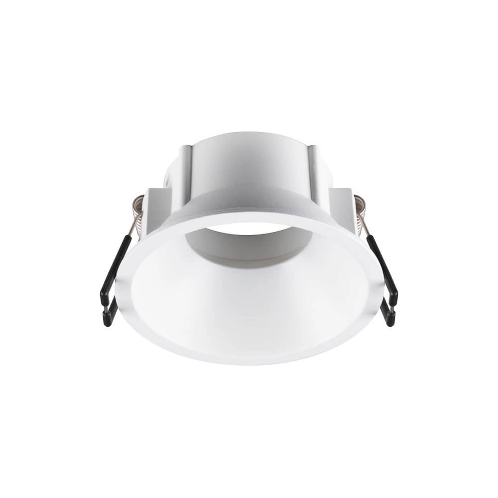 Inbouwring New Tria 75 rond wit - verdiept - zonder fitting
