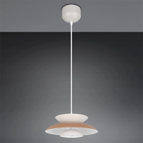 Hanglamp design Amarila mokka bruin Ø 40cm Trio 4017807682779