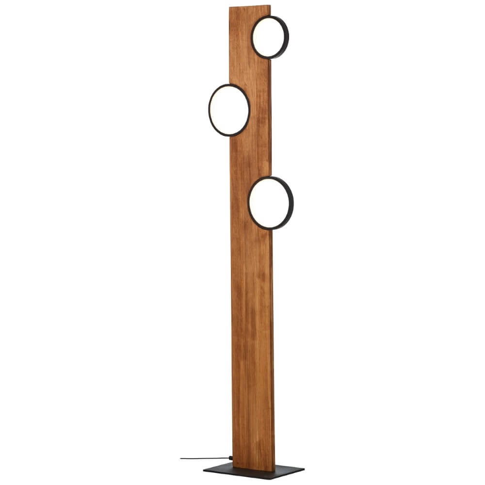 Vloerlamp Cheesy hout Brilliant 4004353429613