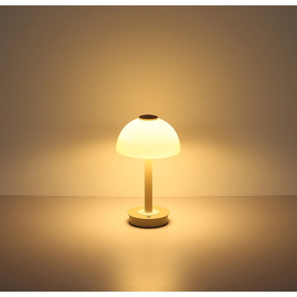 Moderne tafellamp Uldin zand bruin Globo 9007371580262