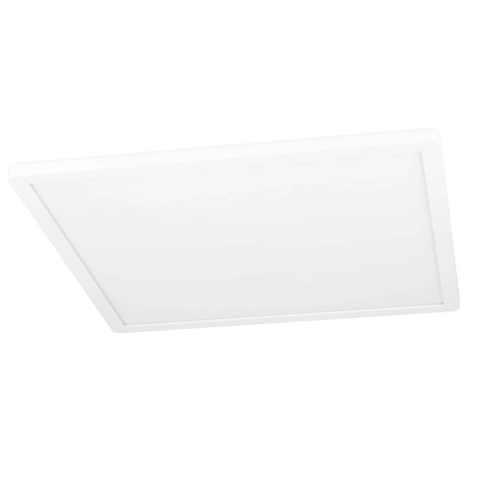 Vierkante plafonniere Minerario 39 x 39cm wit