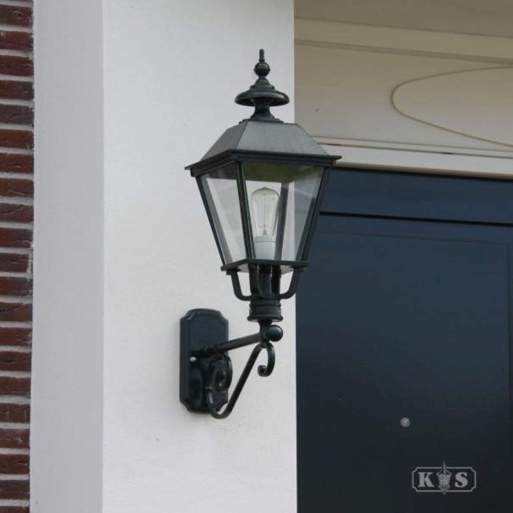 Nostalgische wandlamp Mijdrecht zwart KS Verlichting 8714732718448