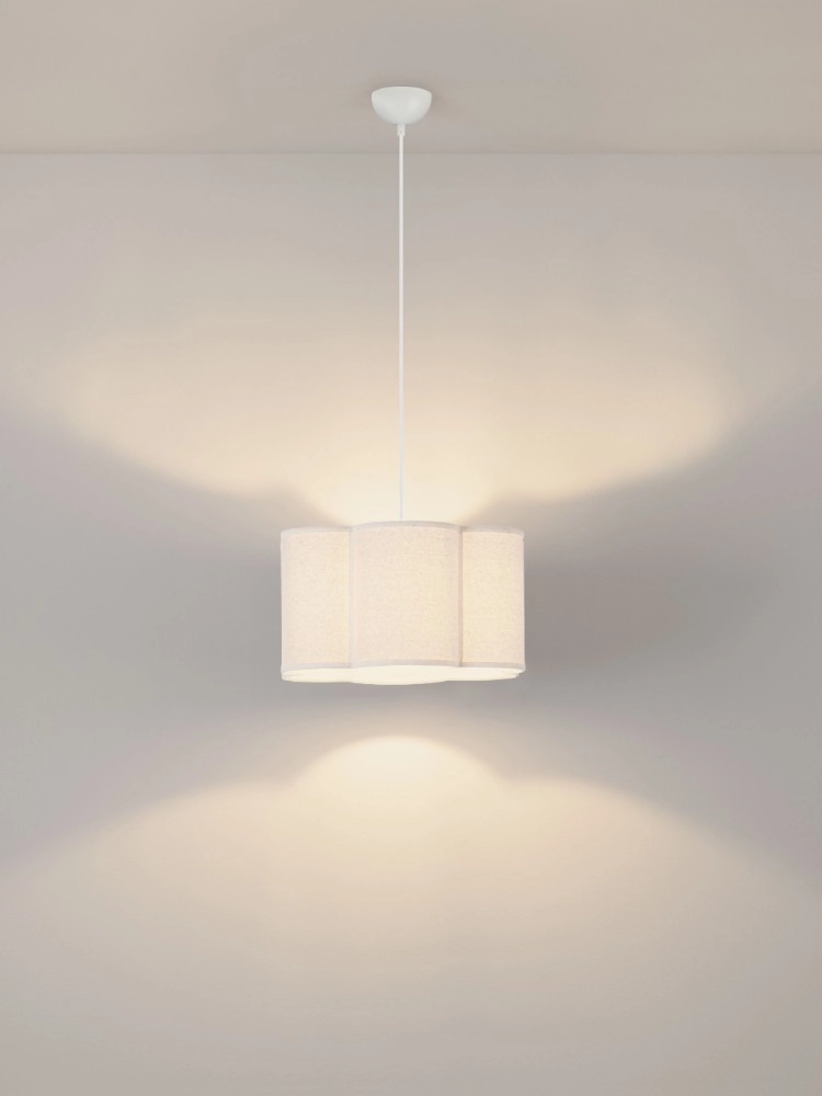 Hanglamp Bloosy crème Lyora 5212017493545