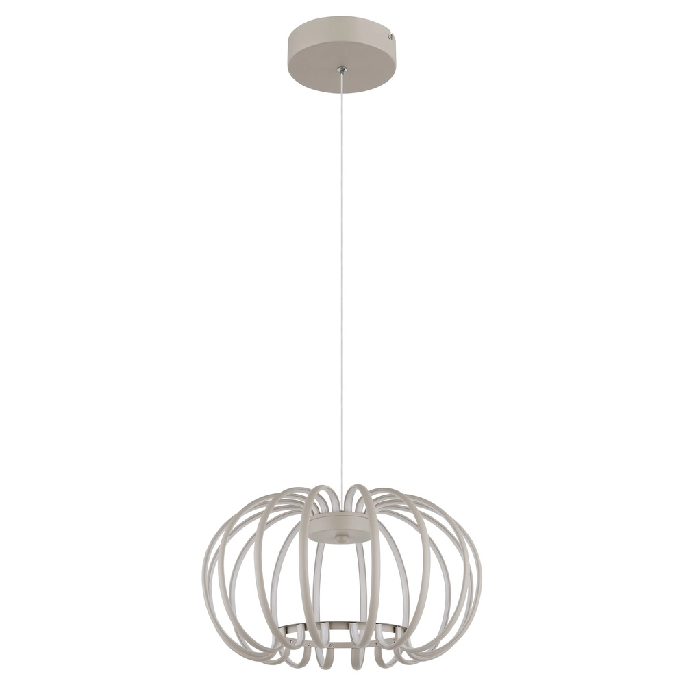 Hanglamp Ribbon zand bruin Globo 9007371578306