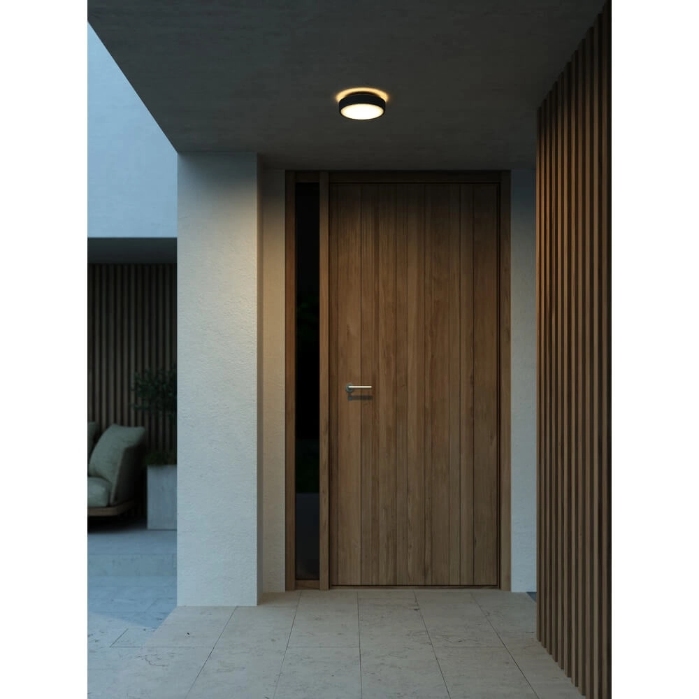 Design wandlamp Oliver zwart rond Nordlux 5704924011009