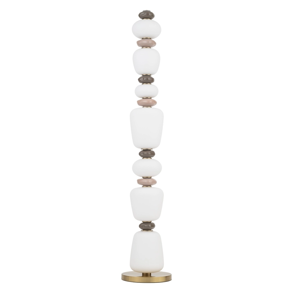 Vloerlamp Ceramic Led keramiek en glas