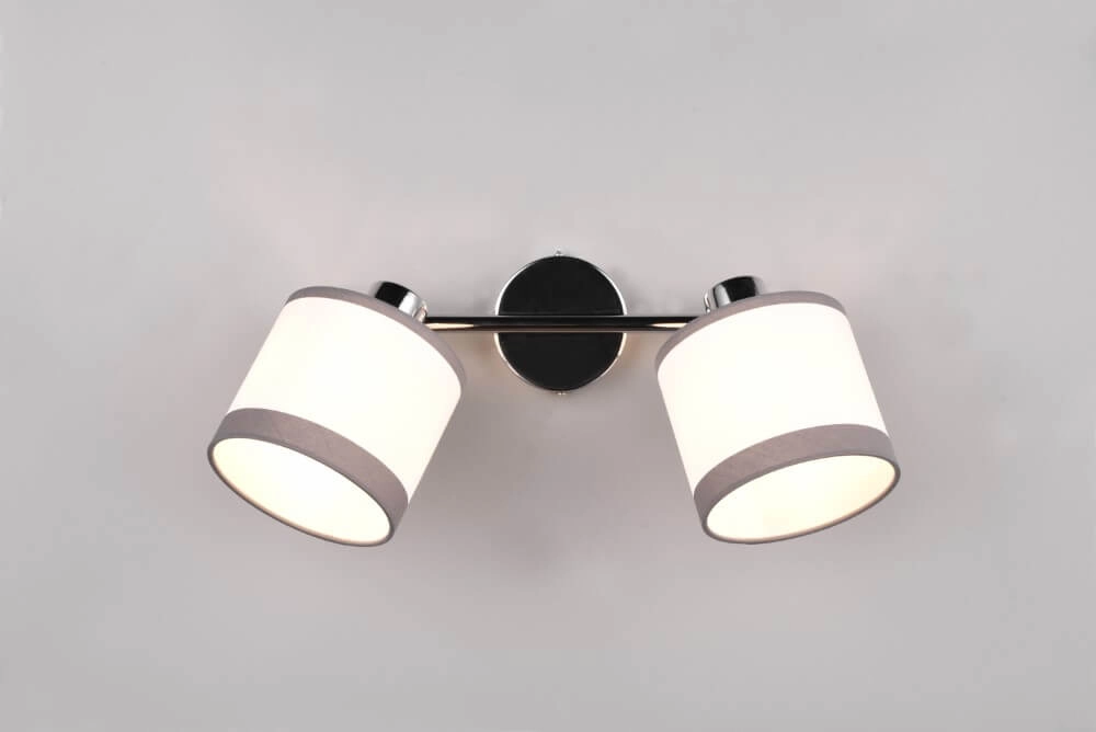 Plafondlamp Davos wit 2-lichts Trio 4017807574241