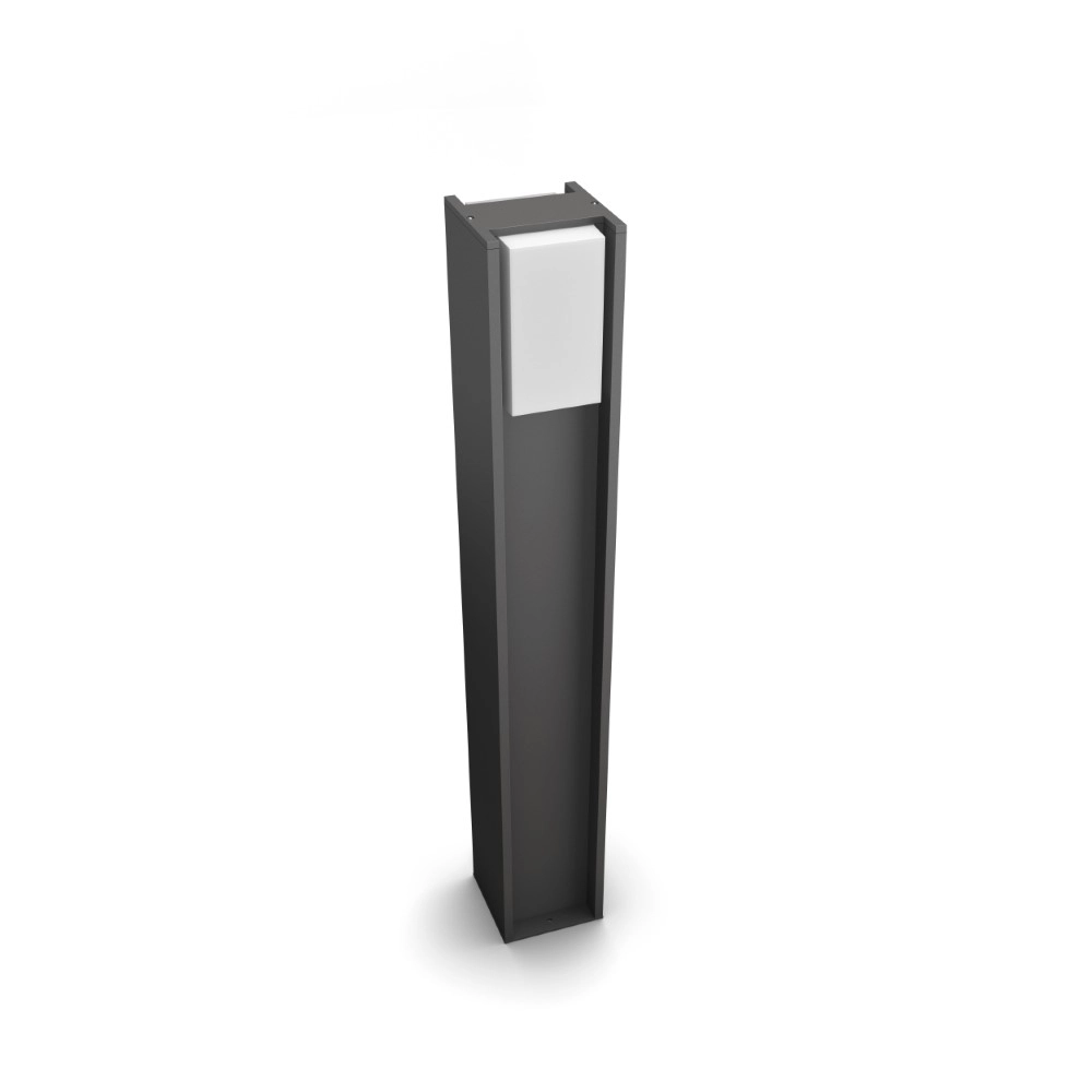 Sokkel buitenlamp Hue Turaco 80cm antraciet Philips 8718696154489