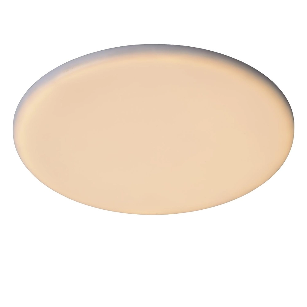 Plafonniere Ceres-Led IP44 zwart Ø 21,5cm Lucide 5411212281128