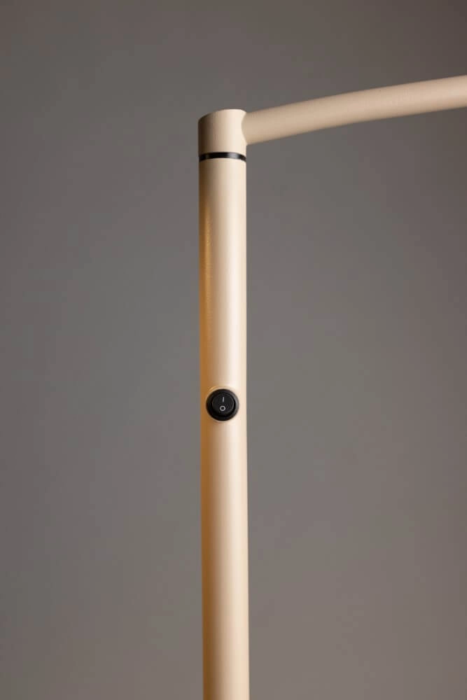 Vloerlamp Marvis zandkleurig design ETH 8720195307051
