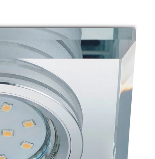 Vierkante inbouwspot Pirin Trio 4017807425949