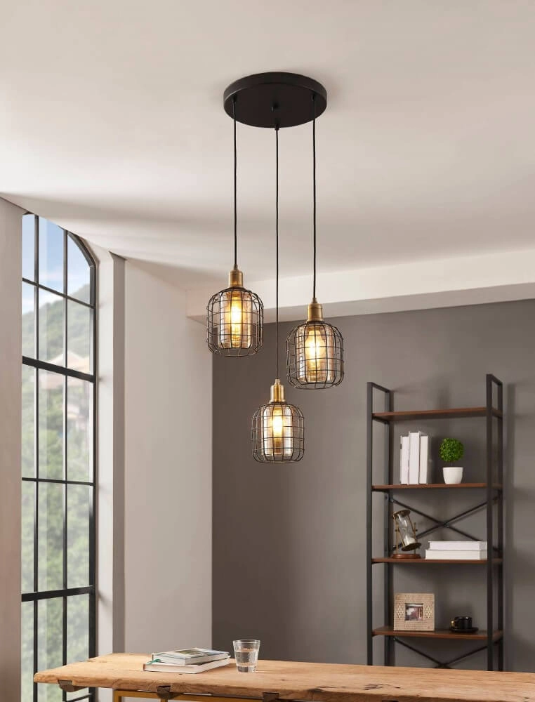 Vide hanglamp Chisle 3-lichts Eglo 9002759434991