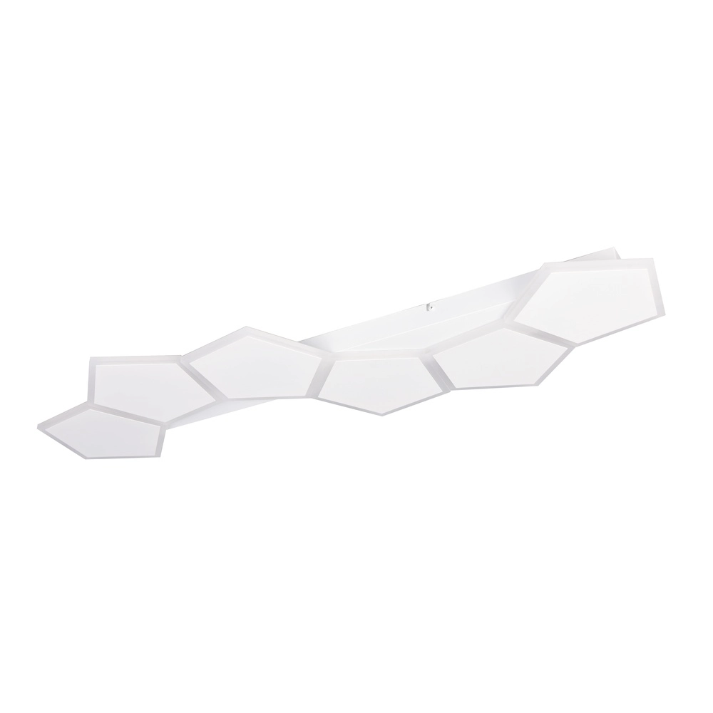 Unieke plafondlamp Zaya M wit Trio 4017807682991