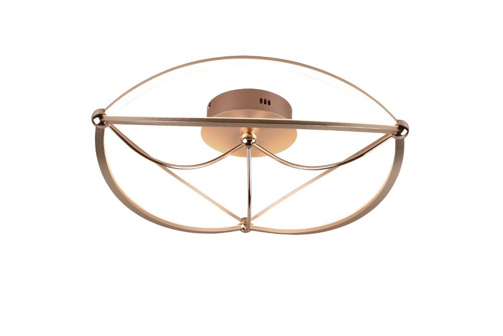 Bronzen plafondlamp Charivari Ø 62cm Trio 4017807461138