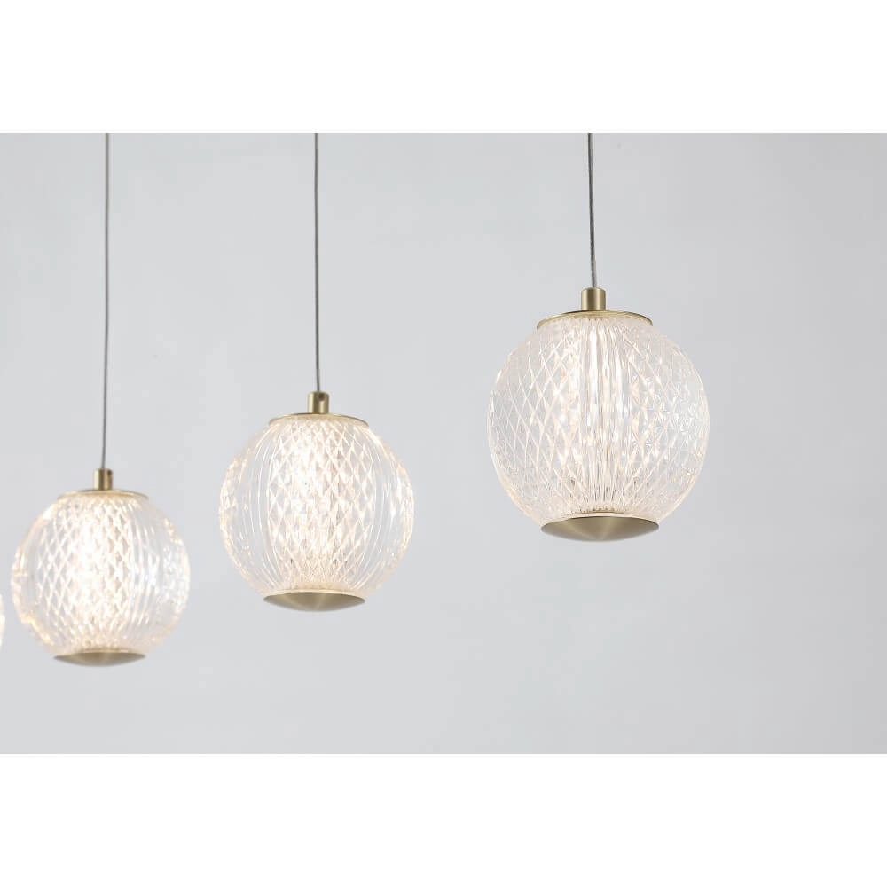 5-lichts hanglamp Allure oosters Searchlight 5053423273976