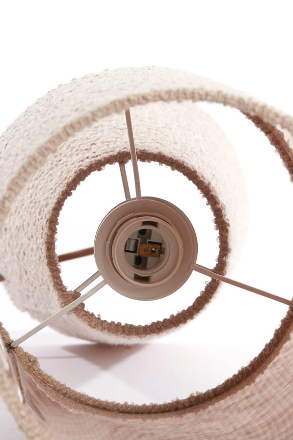 Teddy tafellamp Micky crème Ø 20cm Light & Living 8717807712549