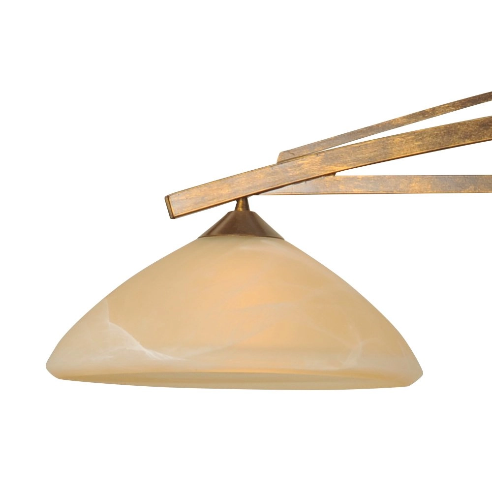 Eetkamer hanglamp Bolzano 4-lichts bronsbruin Masterlight 8718121008387
