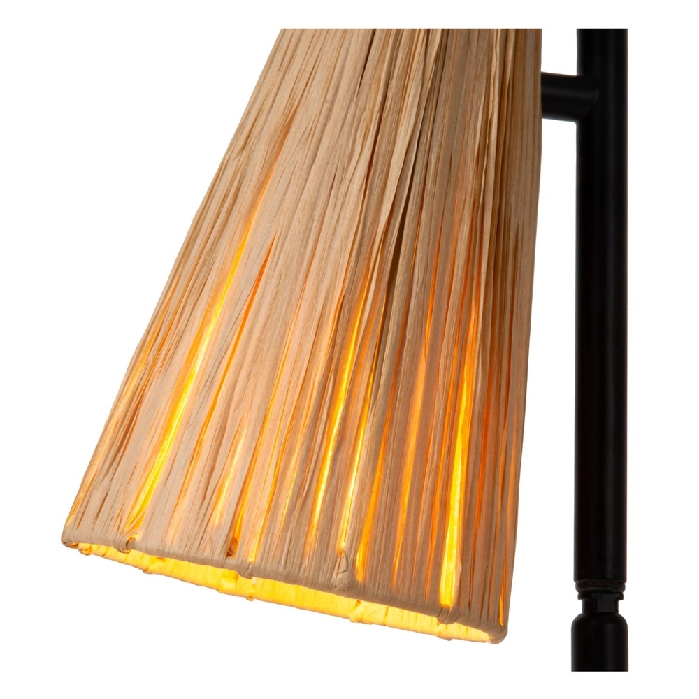 Unieke tafellamp Bensen hout Lucide 5411212051646