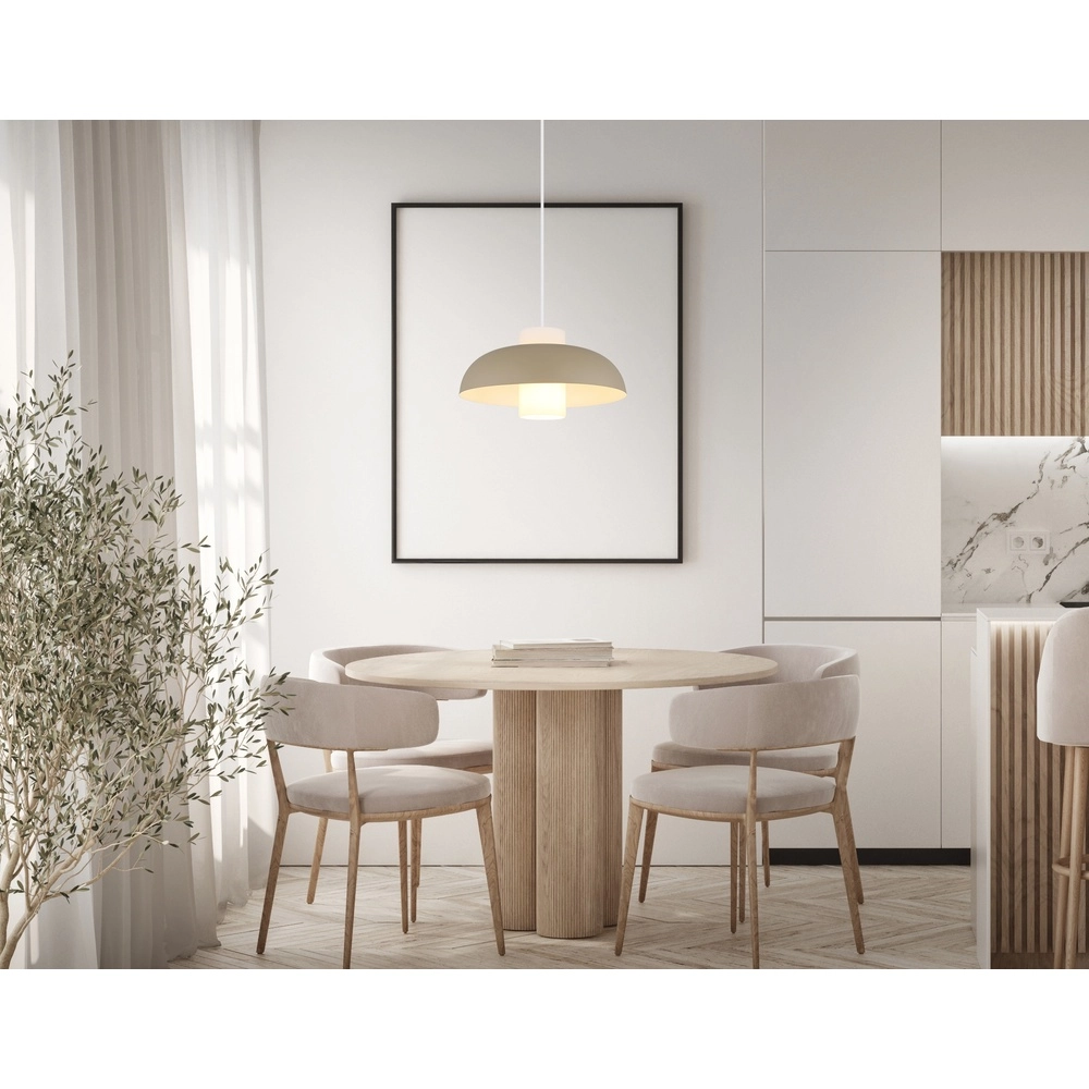 Design hanglamp Lowe zand bruin Globo 9007371512164